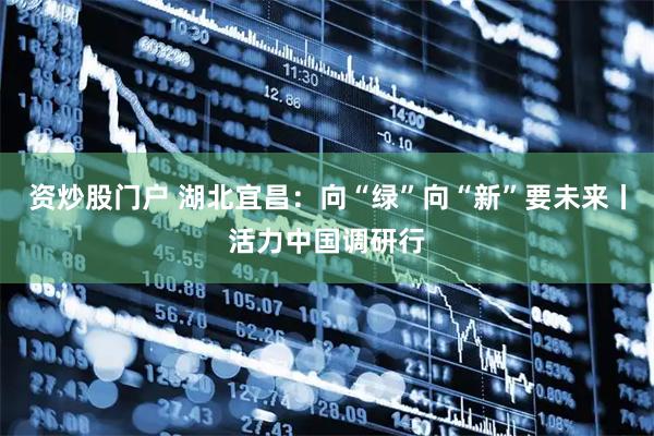 资炒股门户 湖北宜昌：向“绿”向“新”要未来丨活力中国调研行